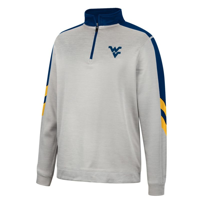 NCAA West Virginia Mountaineers Bushwood Fleece Quarter-Zip Jacket