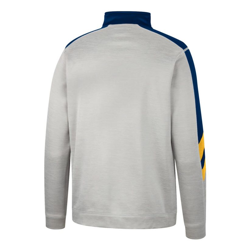 NCAA West Virginia Mountaineers Bushwood Fleece Quarter-Zip Jacket