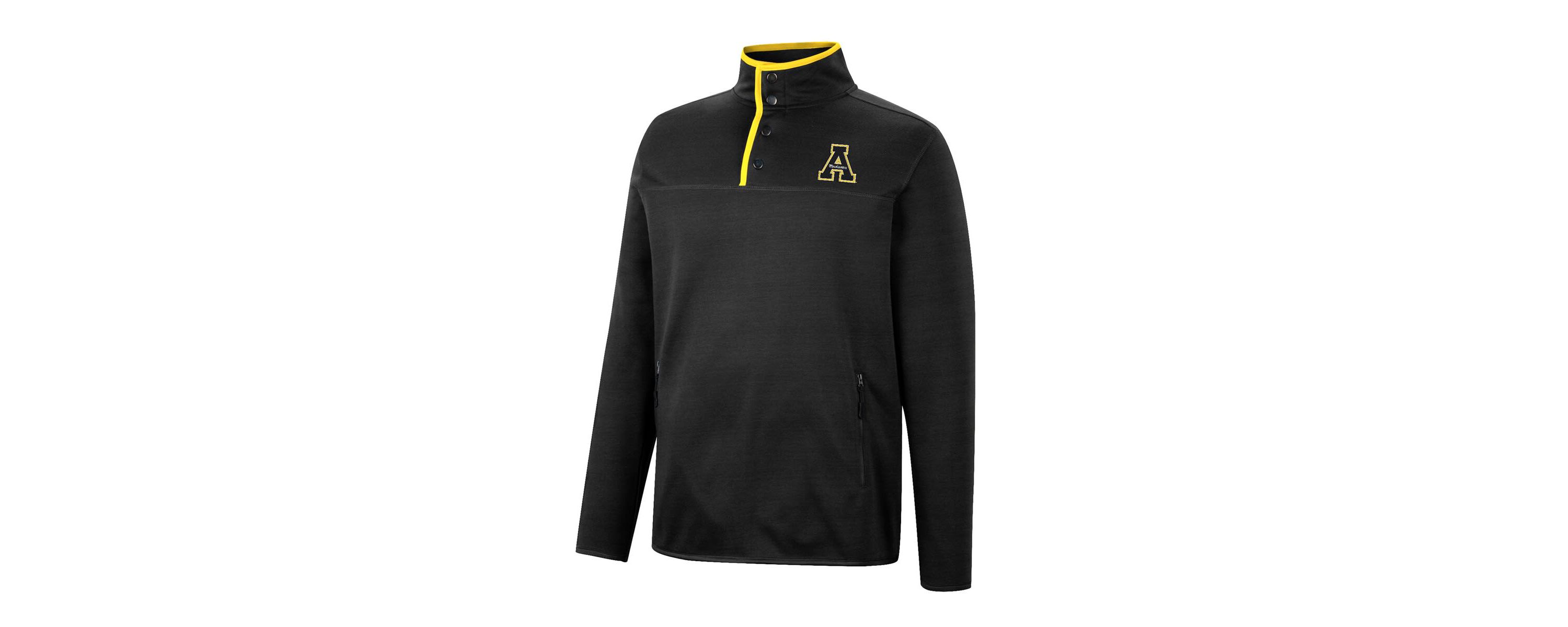NCAA Appalachian State Mountaineers Rebound Quarter-Snap Jacket