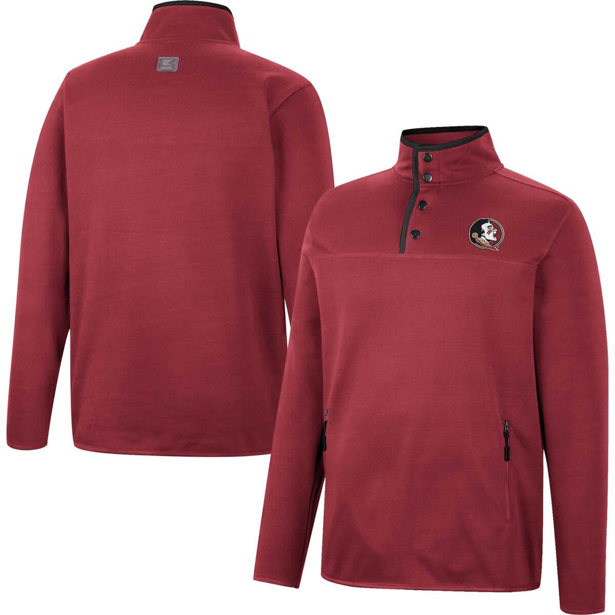 NCAA Florida State Seminoles Rebound Quarter-Snap Jacket