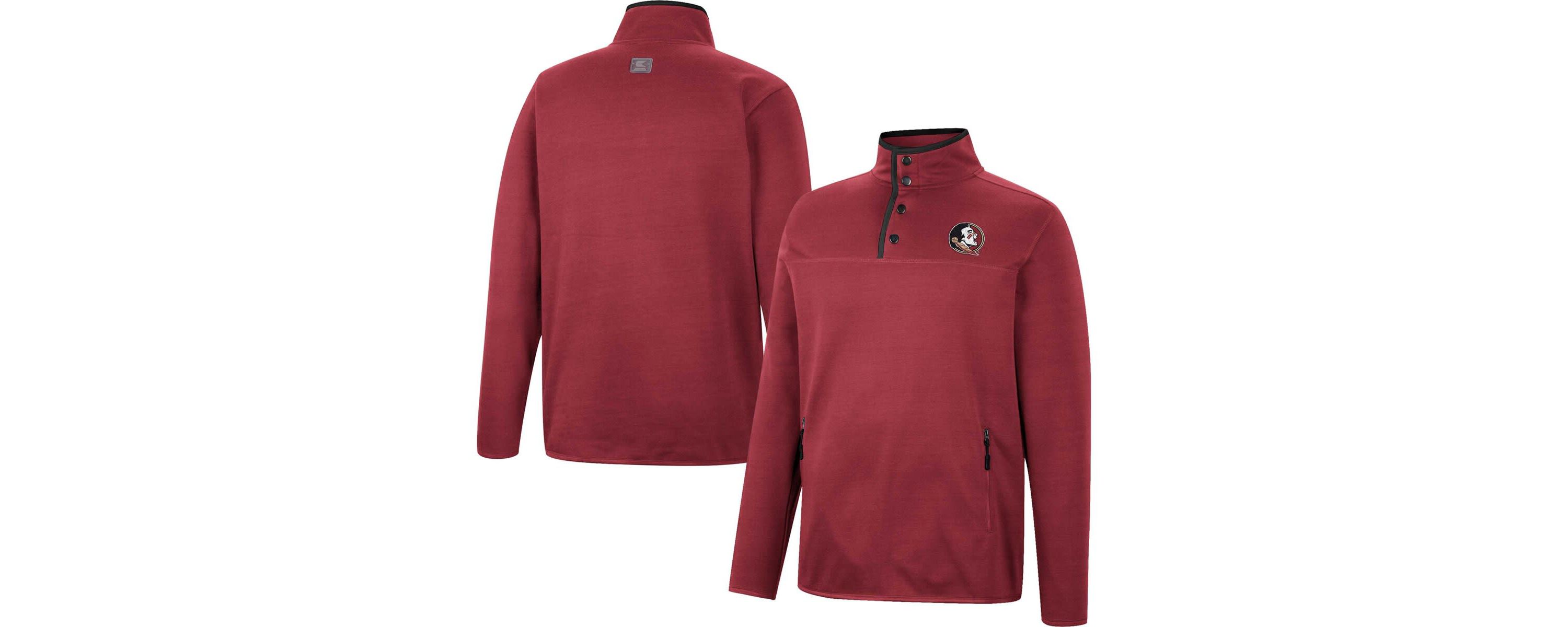 NCAA Florida State Seminoles Rebound Quarter-Snap Jacket