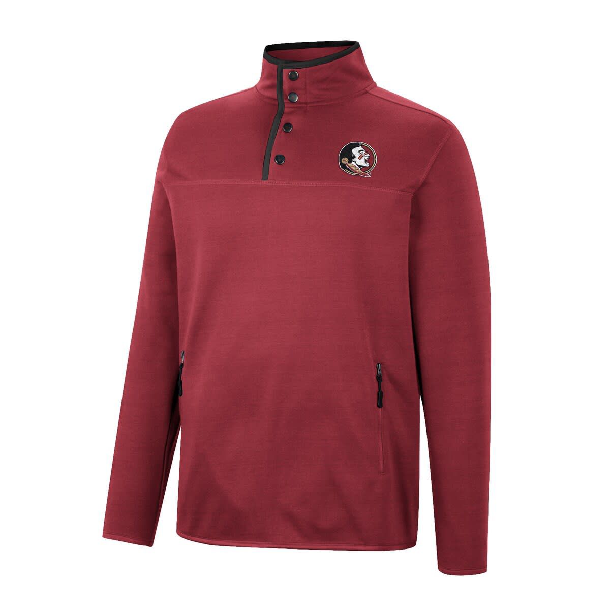 NCAA Florida State Seminoles Rebound Quarter-Snap Jacket