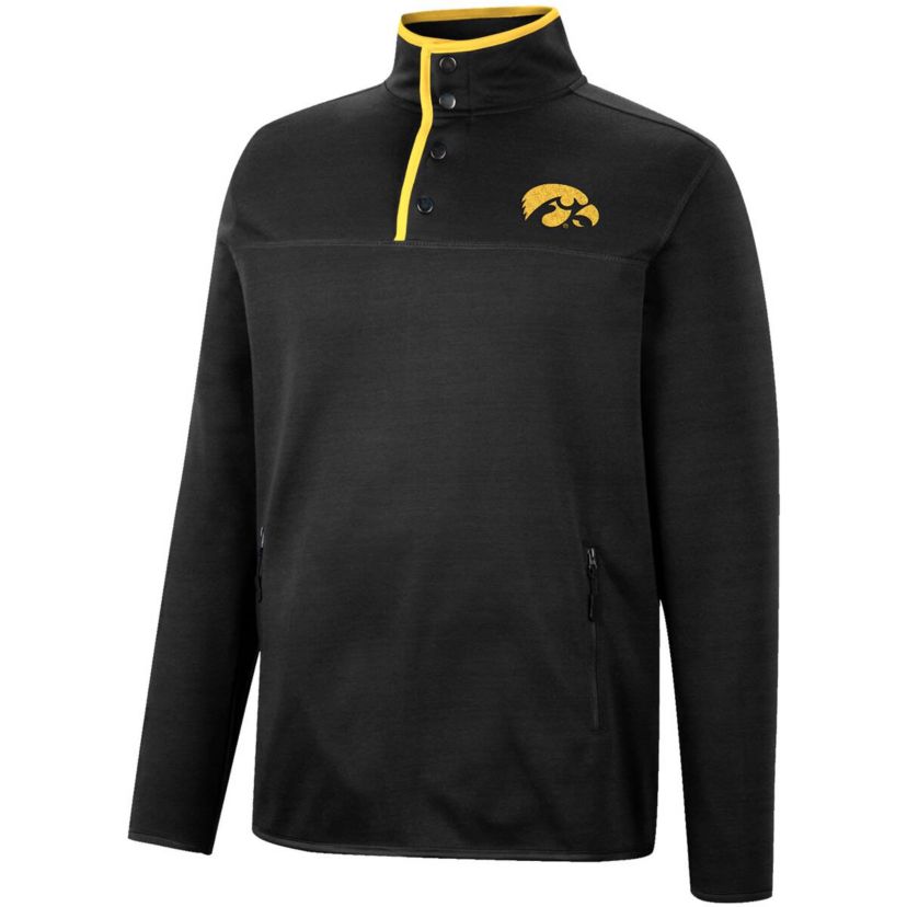 NCAA Iowa Hawkeyes Rebound Quarter-Snap Jacket