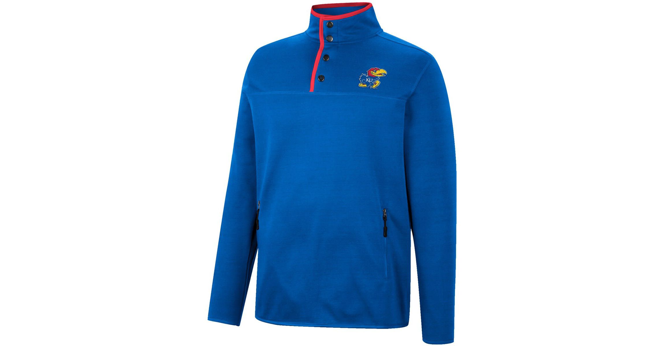 NCAA Kansas Jayhawks Rebound Quarter-Snap Jacket