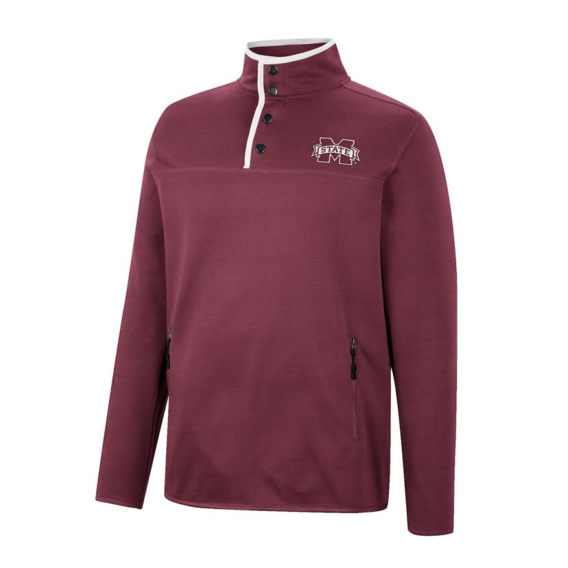 NCAA Mississippi State Bulldogs Rebound Quarter-Snap Jacket