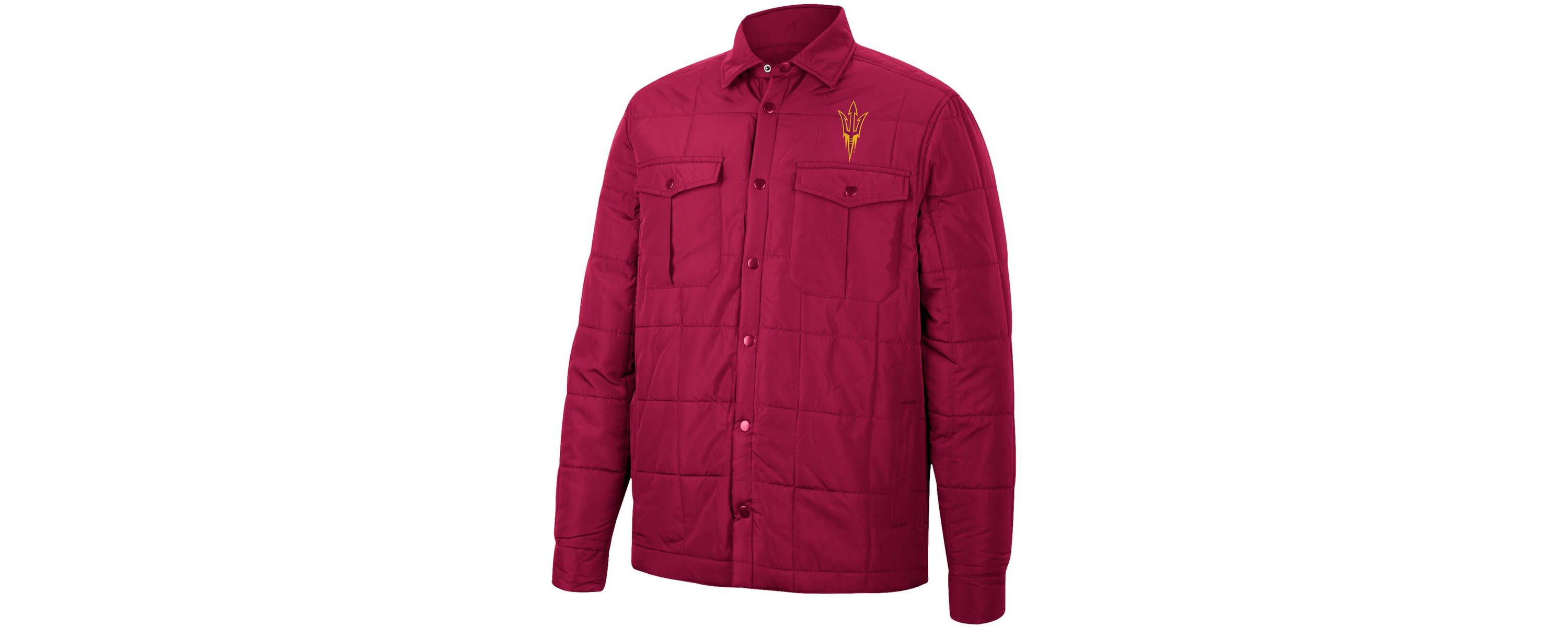 NCAA Arizona State Sun Devils Detonate Quilted Full-Snap Jacket
