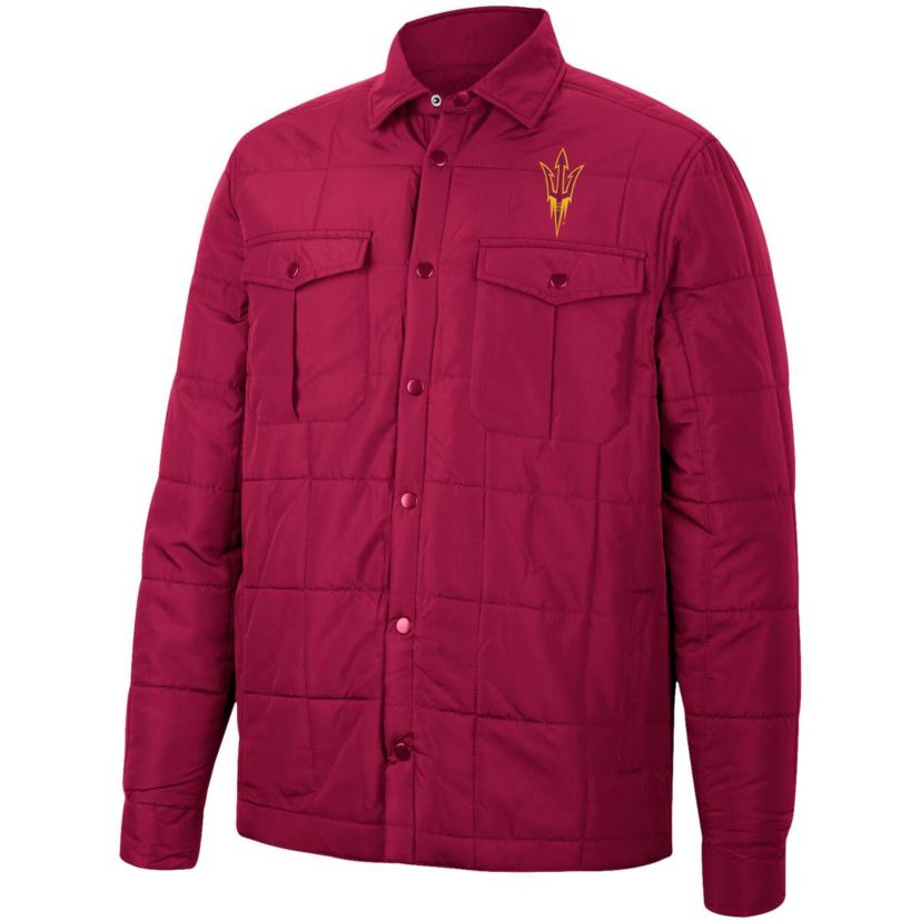NCAA Arizona State Sun Devils Detonate Quilted Full-Snap Jacket