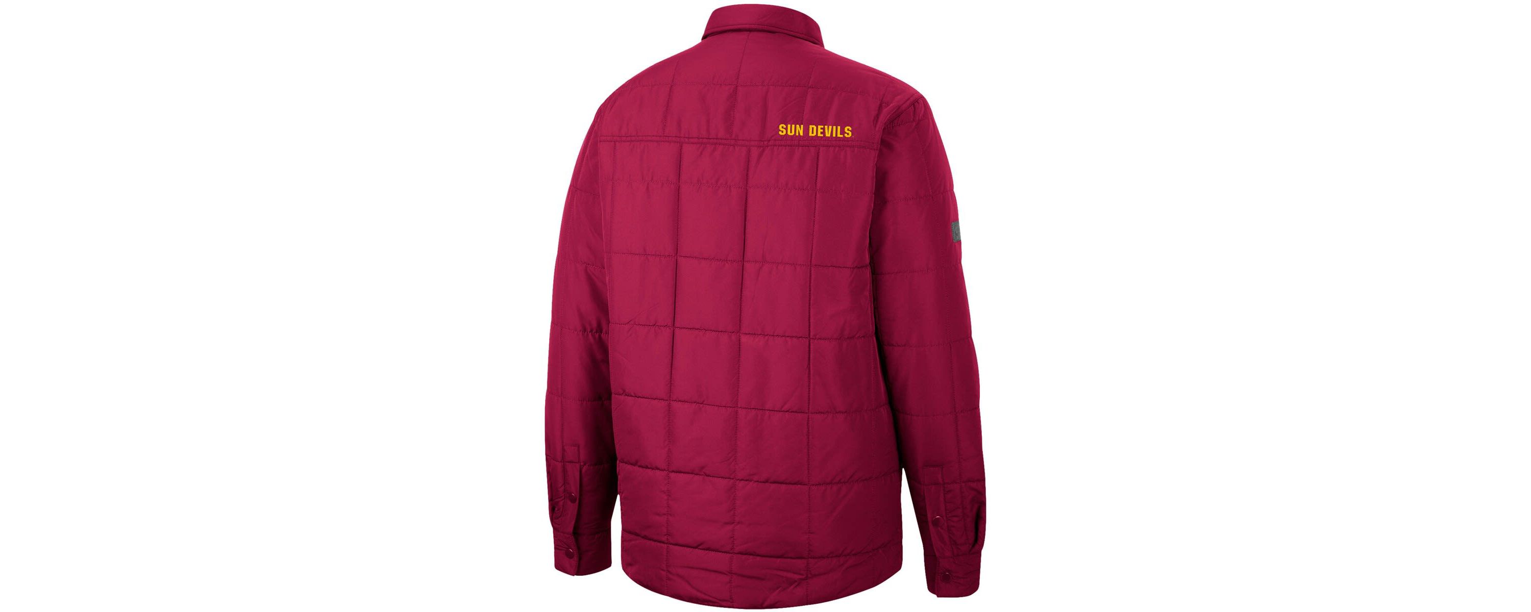 NCAA Arizona State Sun Devils Detonate Quilted Full-Snap Jacket