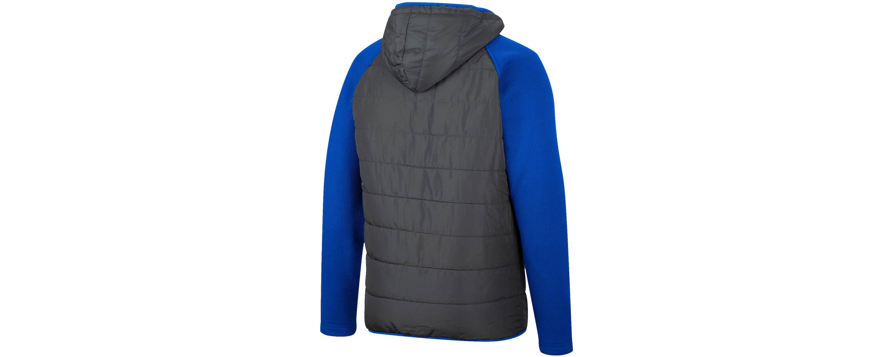NCAA Charcoal/Royal Air Force Falcons Good On You Raglan Full-Zip Jacket