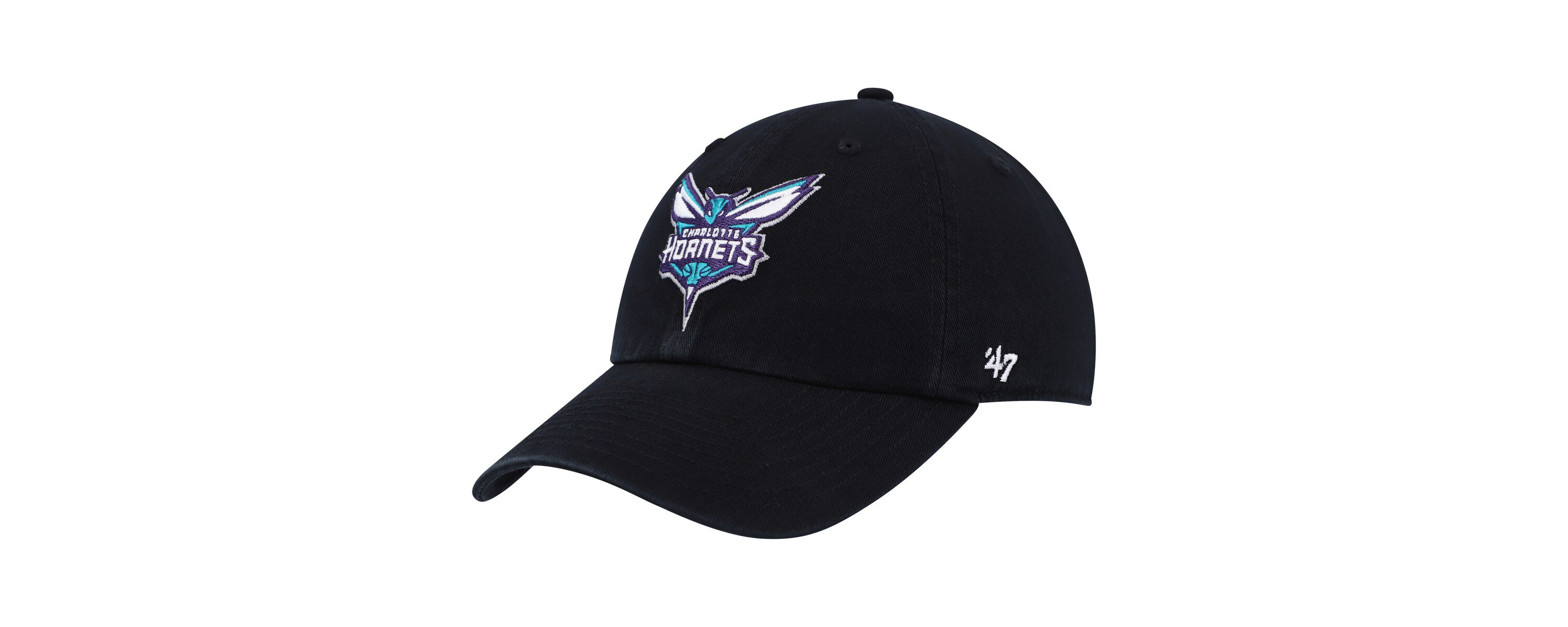 NBA Charlotte Hornets Team Logo Clean Up Adjustable Hat