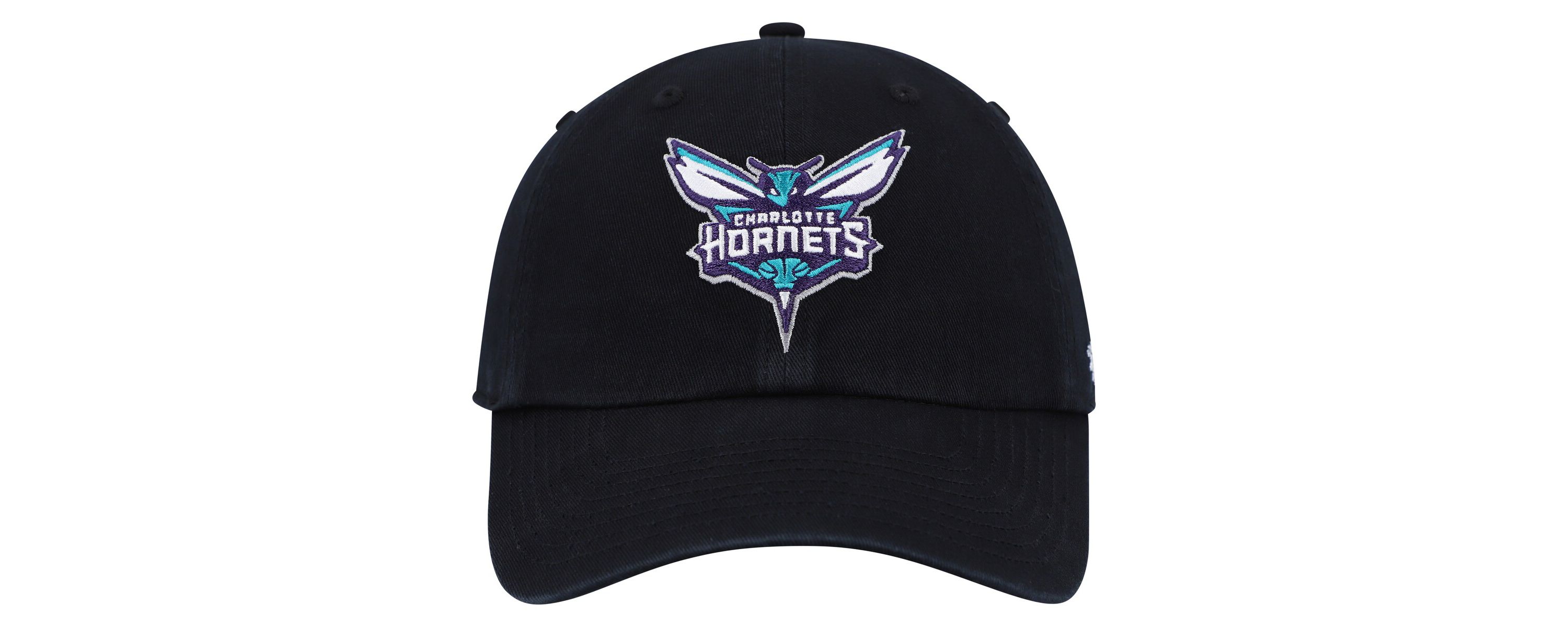 NBA Charlotte Hornets Team Logo Clean Up Adjustable Hat