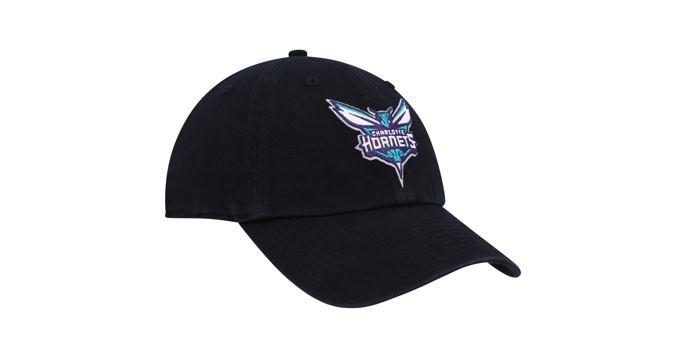NBA Charlotte Hornets Team Logo Clean Up Adjustable Hat