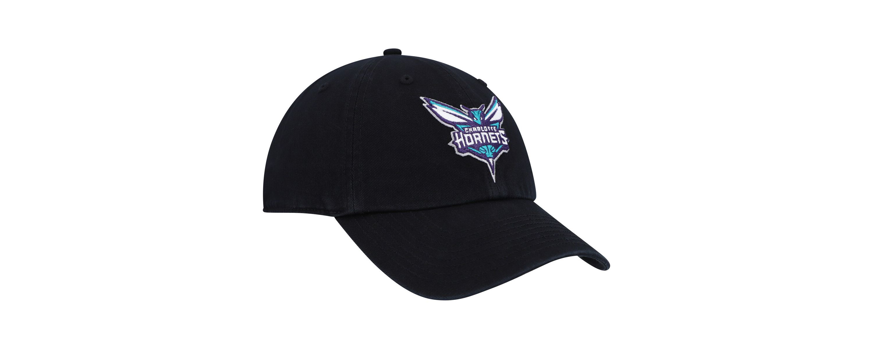 NBA Charlotte Hornets Team Logo Clean Up Adjustable Hat