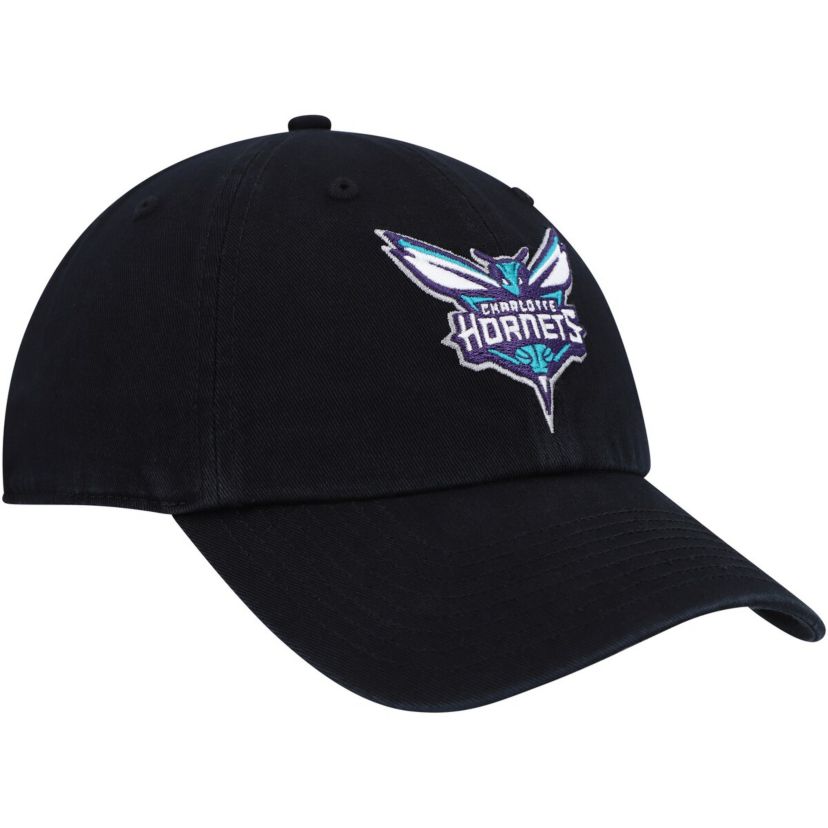 NBA Charlotte Hornets Team Logo Clean Up Adjustable Hat