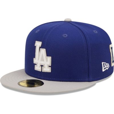 MLB Royal/Gray Los Angeles Dodgers 2020 World Series s Letterman 59FIFTY Fitted Hat