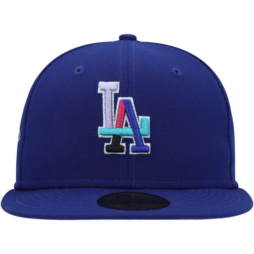 MLB Los Angeles Dodgers 1988 World Series Polar Lights 59FIFTY Fitted Hat