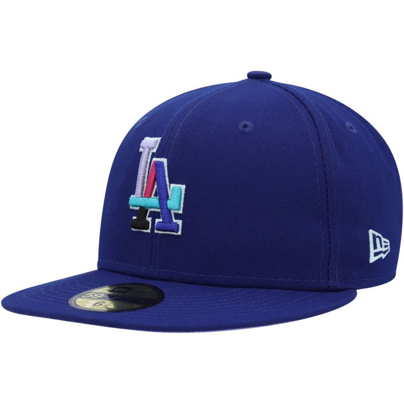 MLB Los Angeles Dodgers 1988 World Series Polar Lights 59FIFTY Fitted Hat