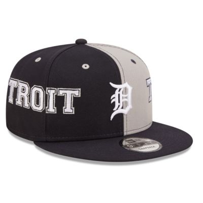 MLB Navy/Gray Detroit Tigers Team Split 9FIFTY Snapback Hat