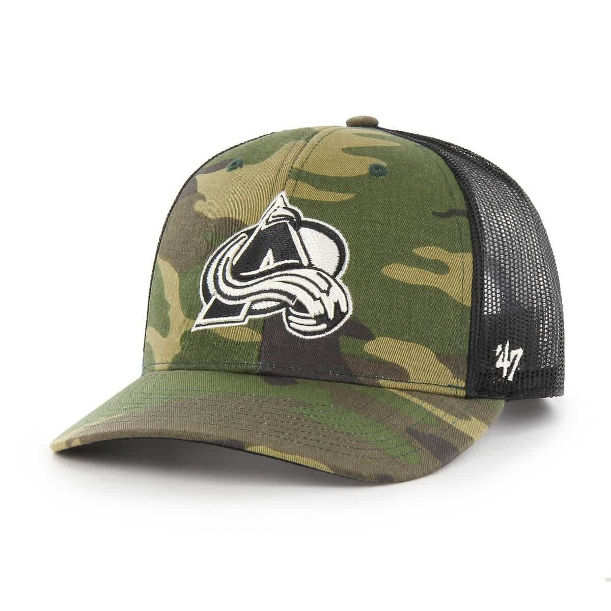 NHL Camo/Black Colorado Avalanche Trucker Snapback Hat