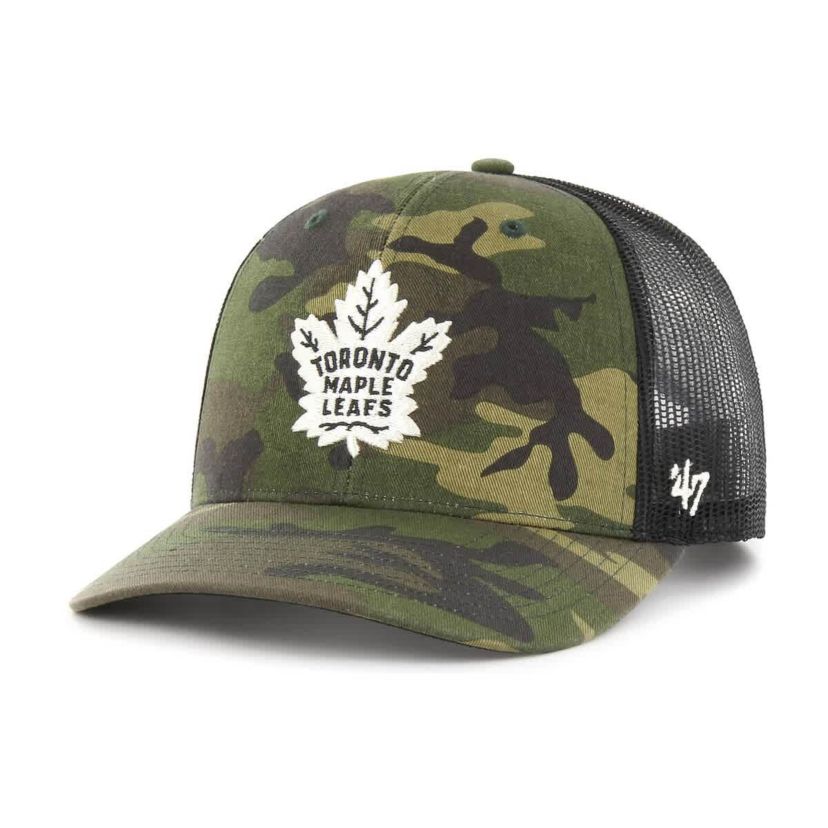 NHL Camo/Black Toronto Maple Leafs Trucker Snapback Hat