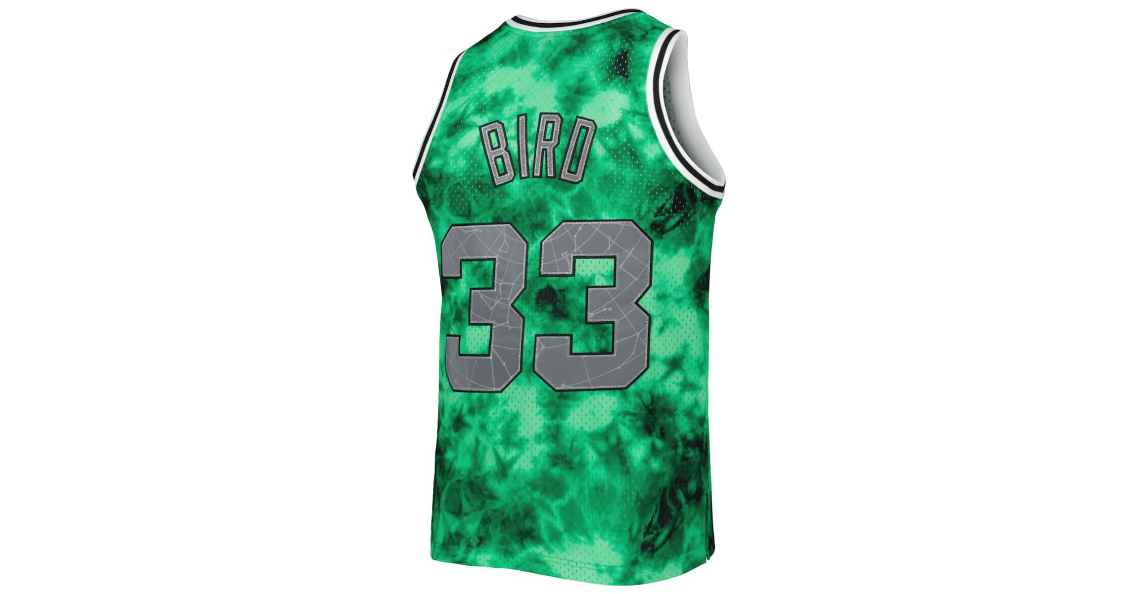 NBA Larry Bird Kelly Boston Celtics 1985/86 Galaxy Swingman Jersey