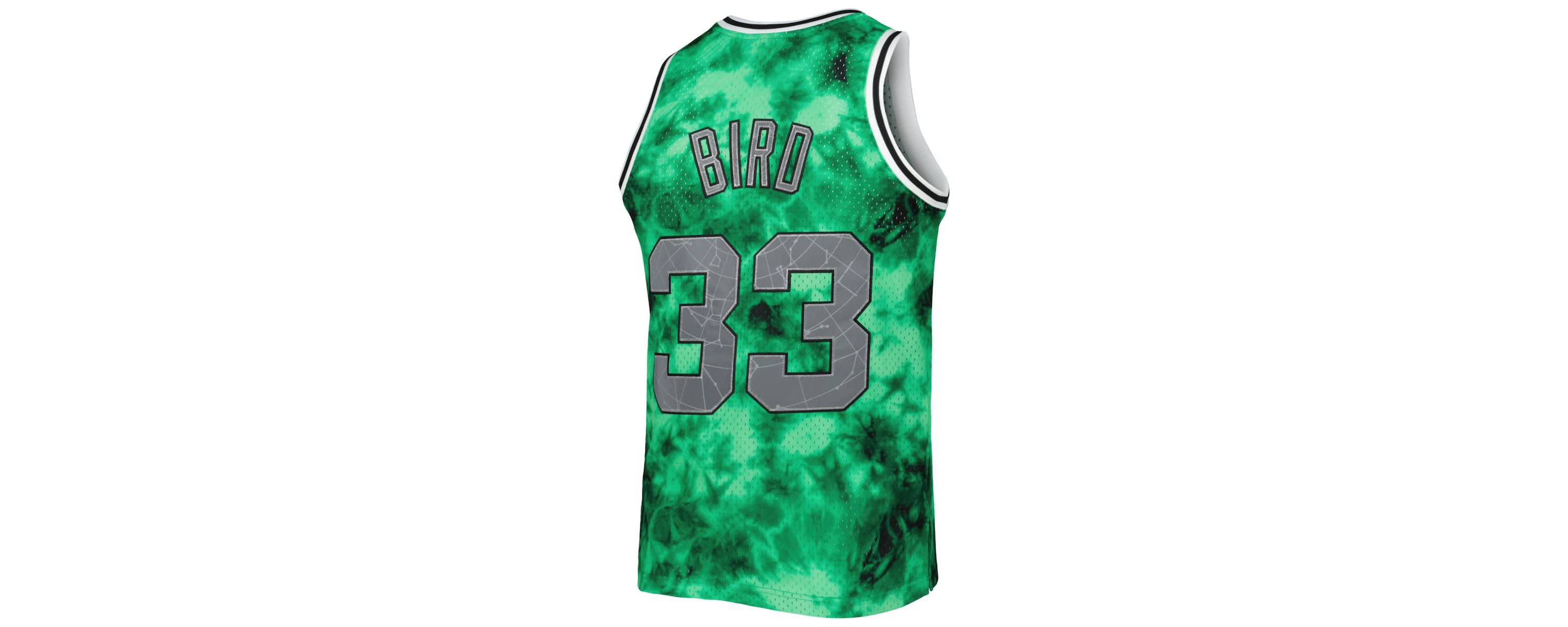 NBA Larry Bird Kelly Boston Celtics 1985/86 Galaxy Swingman Jersey