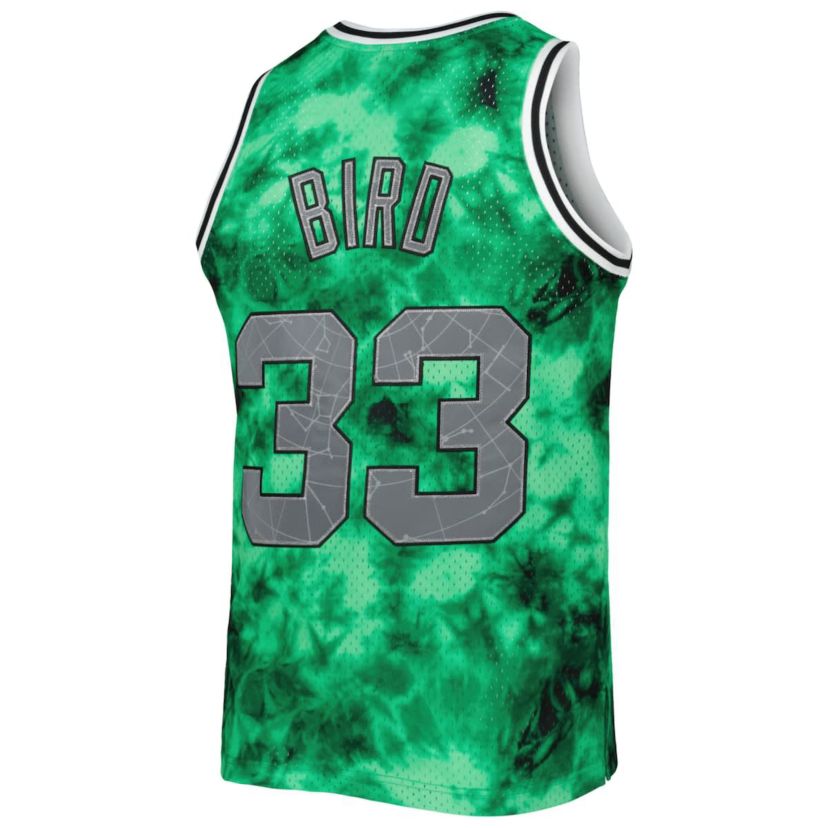 NBA Larry Bird Kelly Boston Celtics 1985/86 Galaxy Swingman Jersey