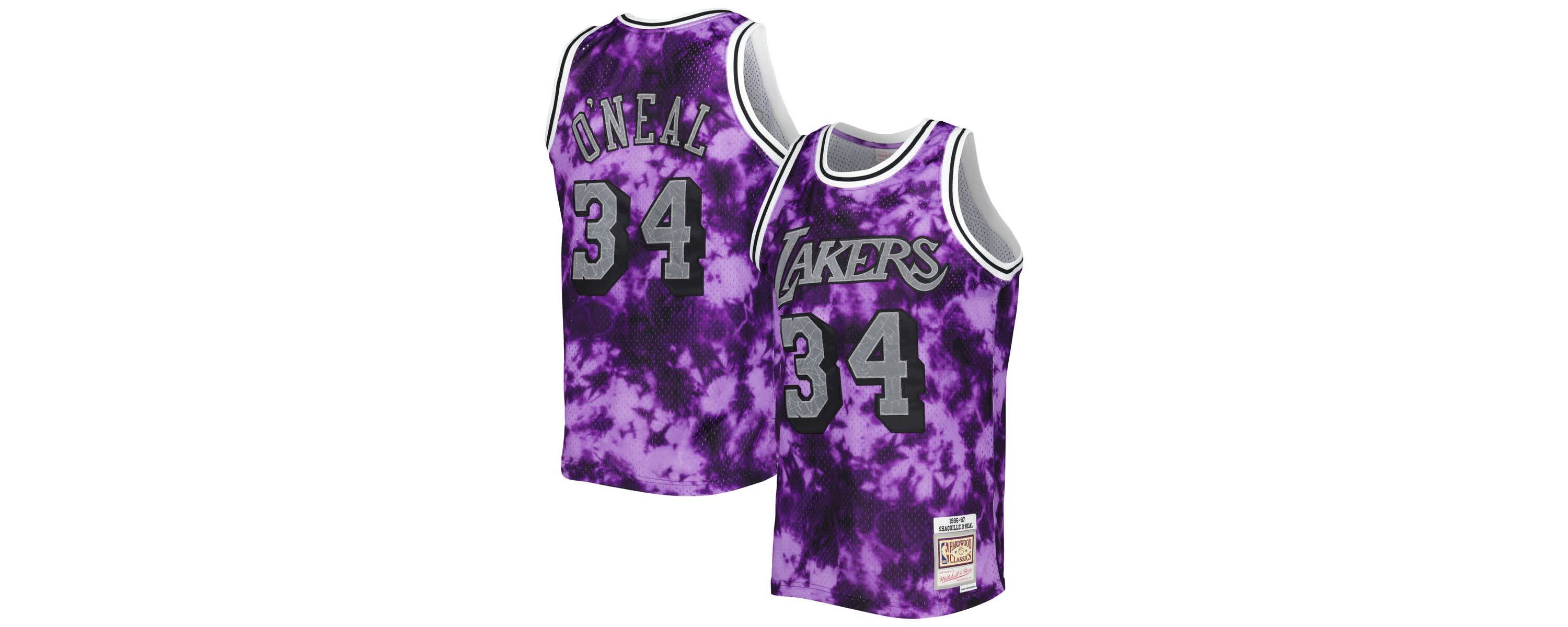 NBA Shaquille ONeal Los Angeles Lakers 1996/97 Galaxy Swingman Jersey