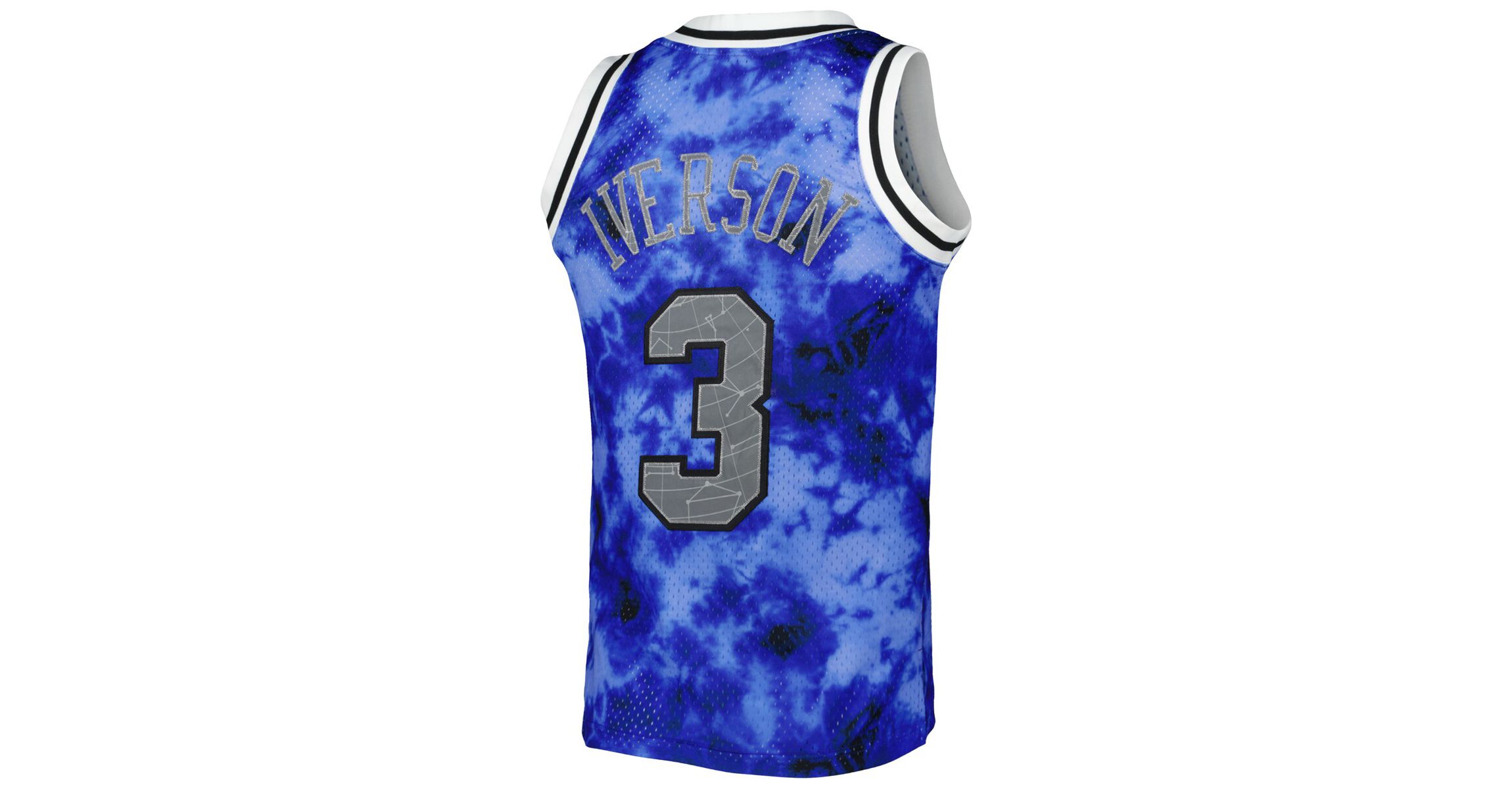 NBA Allen Iverson Philadelphia 76ers 1996/97 Galaxy Swingman Jersey
