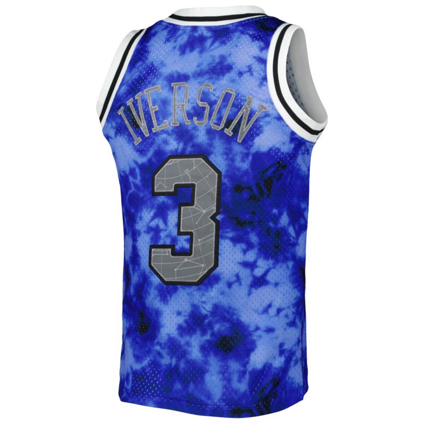 NBA Allen Iverson Philadelphia 76ers 1996/97 Galaxy Swingman Jersey