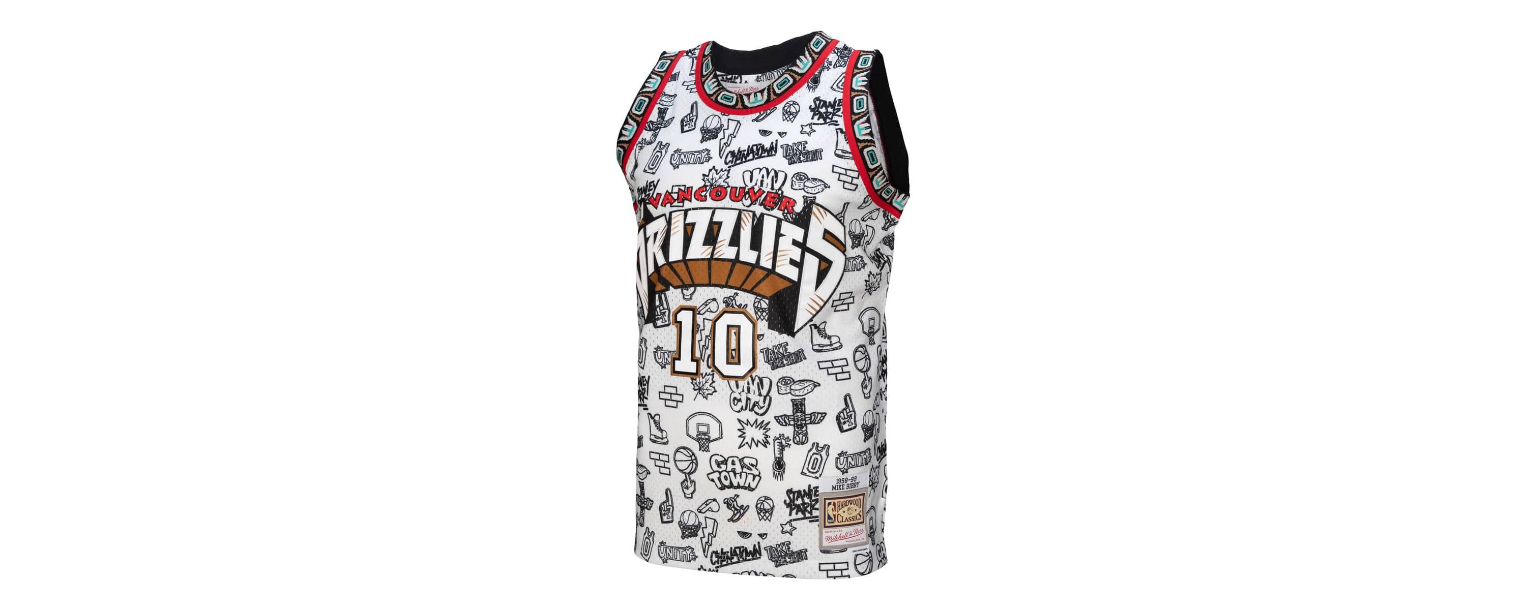 Hardwood Classic Teams Mike Bibby Vancouver Grizzlies 1998/99 Swingman Jersey