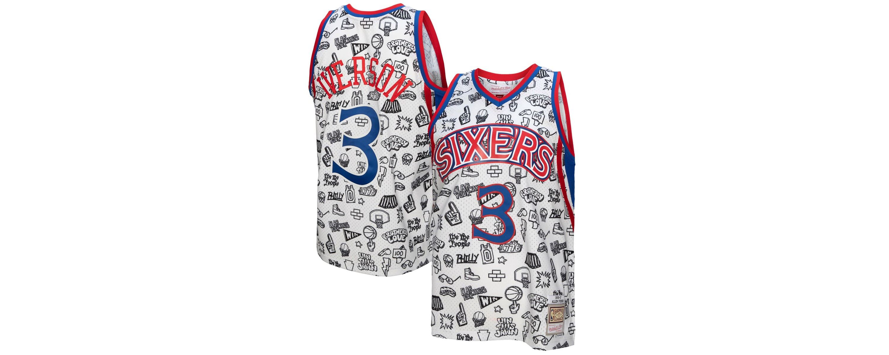 NBA Allen Iverson Philadelphia 76ers 1996/97 Swingman Jersey