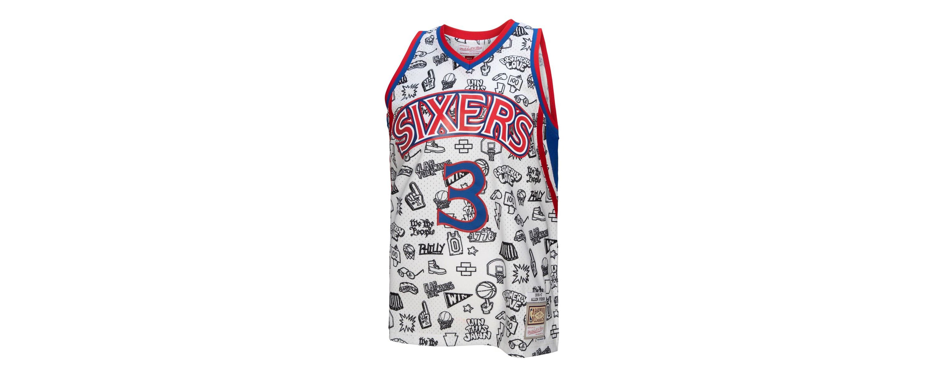 NBA Allen Iverson Philadelphia 76ers 1996/97 Swingman Jersey