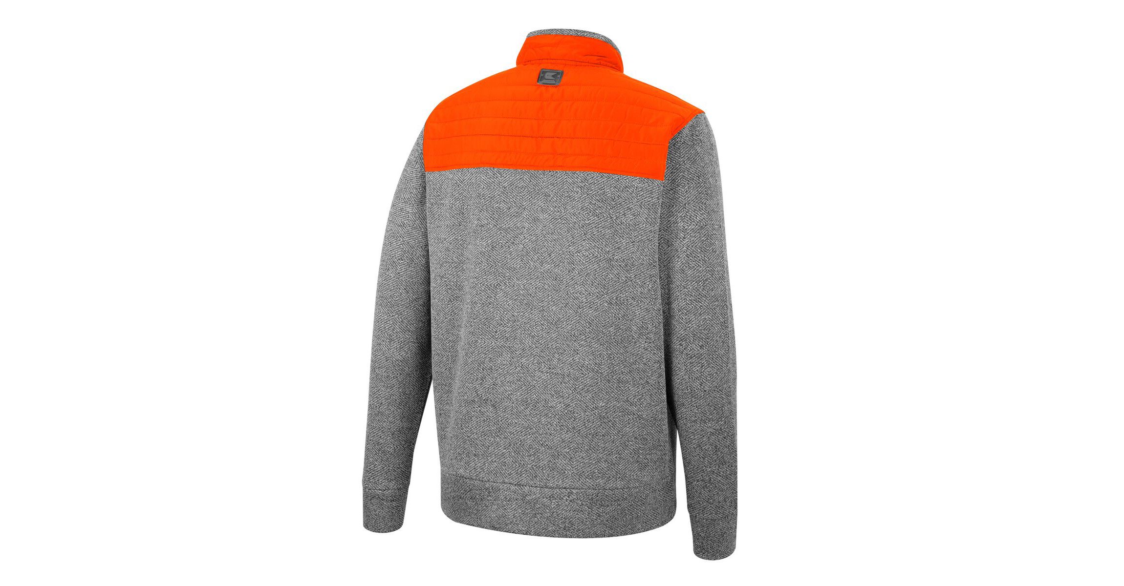 Syracuse Orange NCAA Charcoal/Orange Syracuse Putter Herringbone Full-Zip Jacket