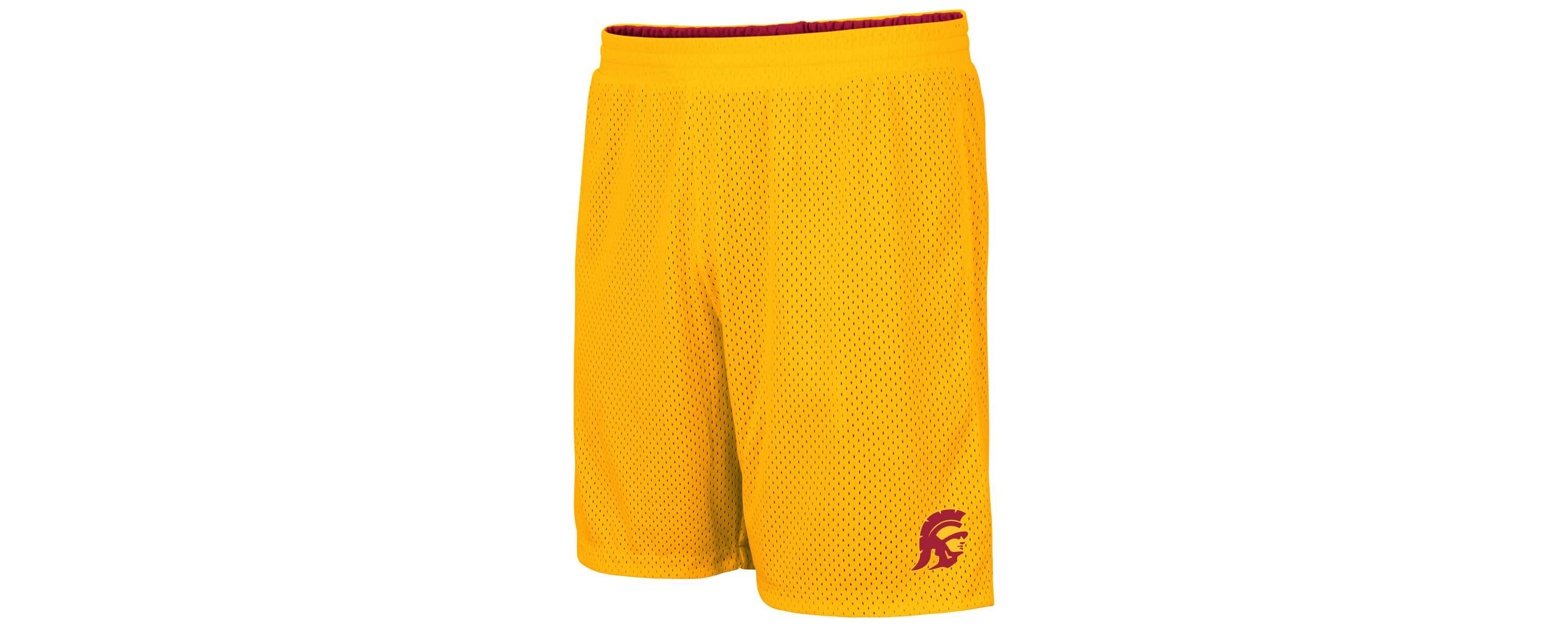 NCAA Cardinal/Gold USC Trojans Wiggum Reversible Wordmark Shorts
