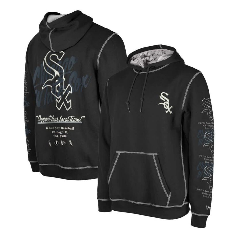Chicago White Sox MLB Chicago Sox Team Split Pullover Hoodie