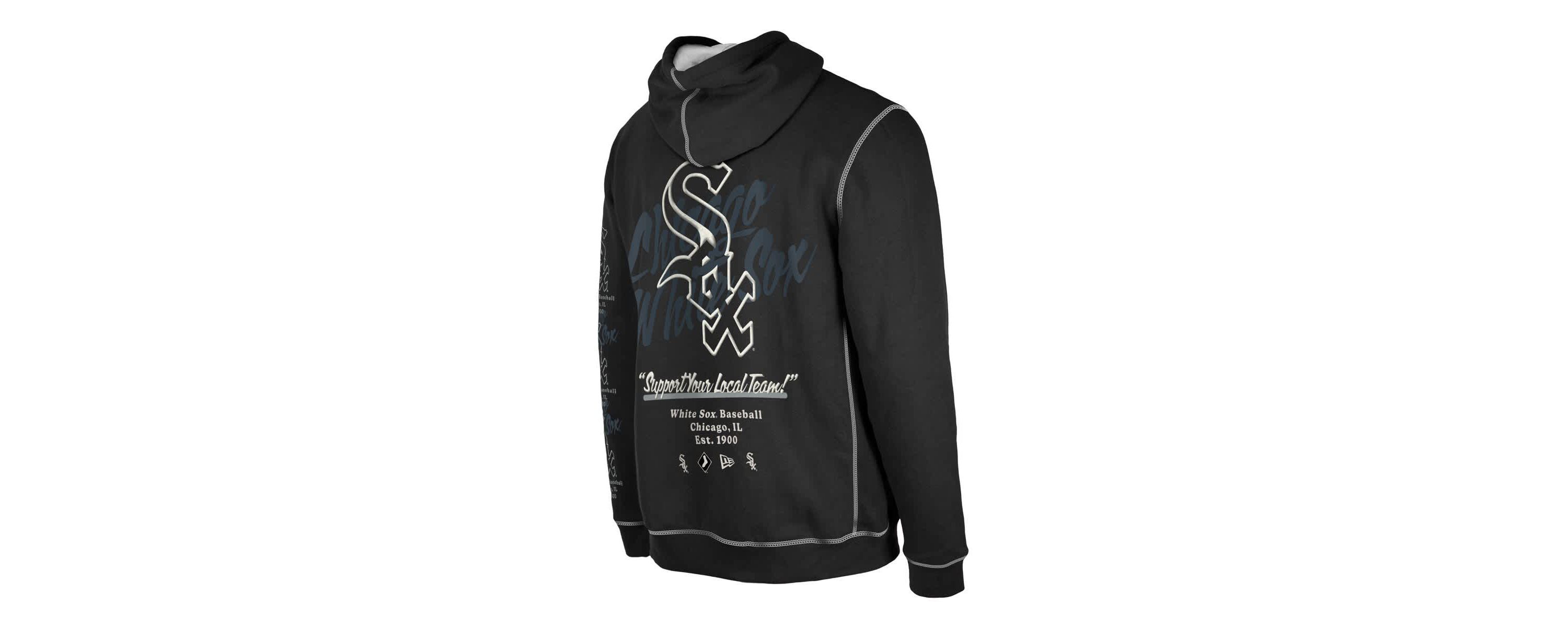 Chicago White Sox MLB Chicago Sox Team Split Pullover Hoodie