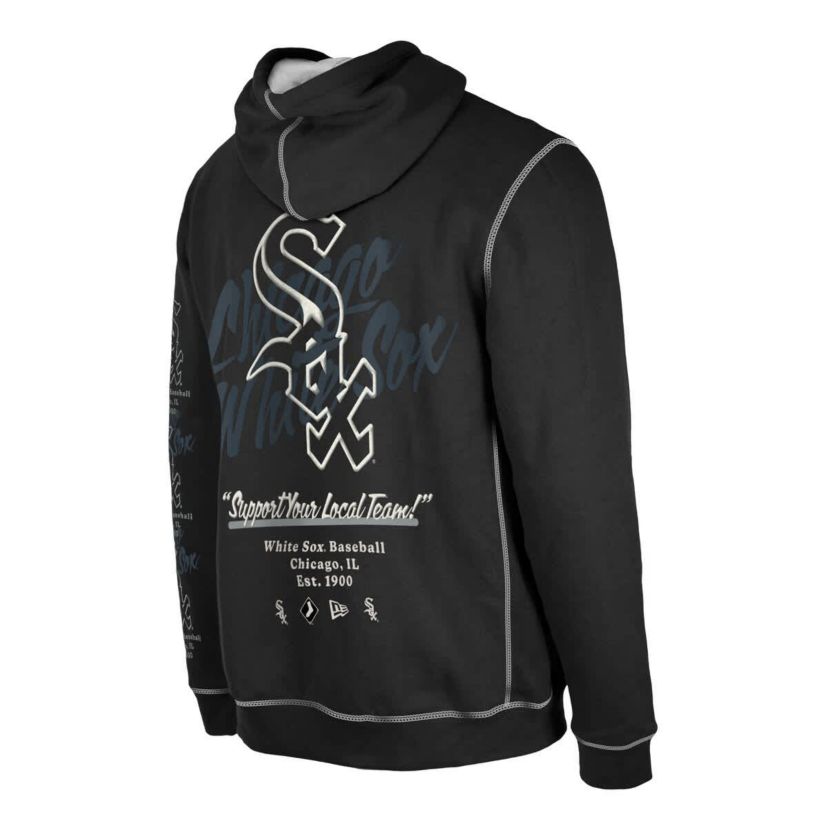 Chicago White Sox MLB Chicago Sox Team Split Pullover Hoodie