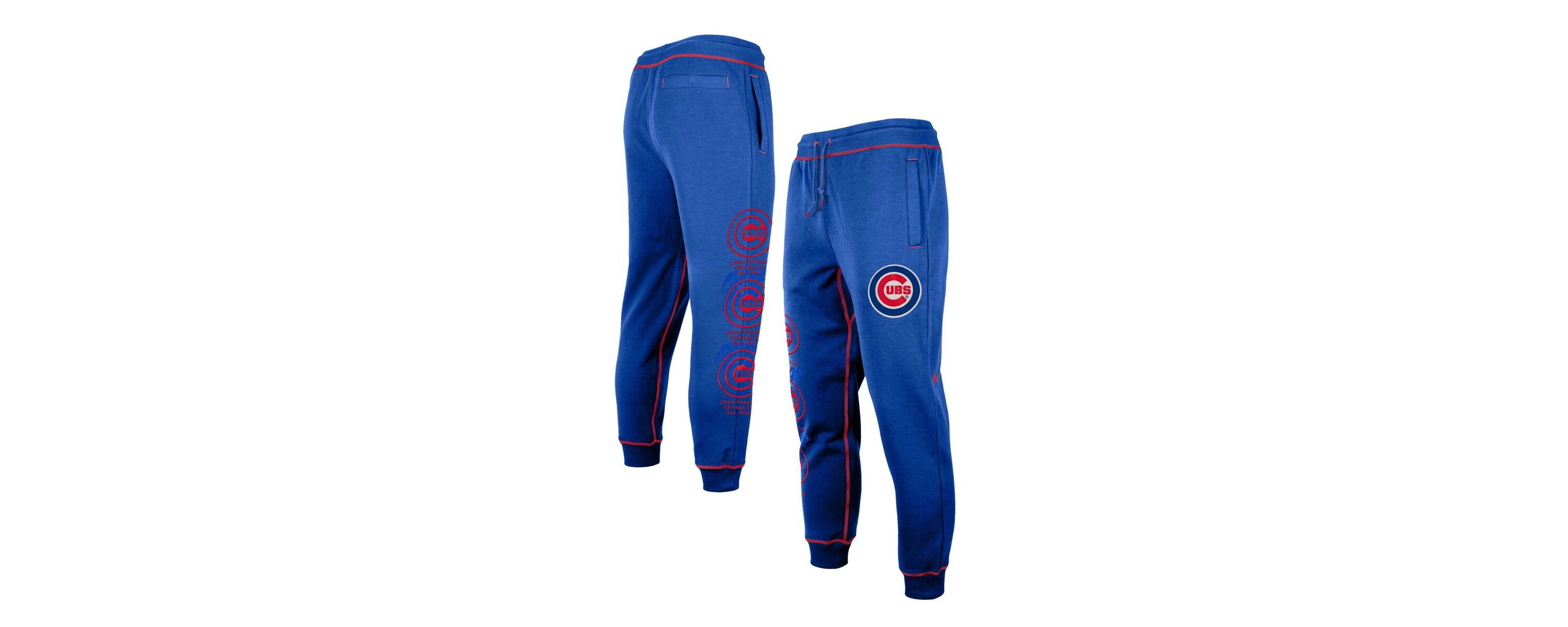 MLB Chicago Cubs Team Split Jogger Pants