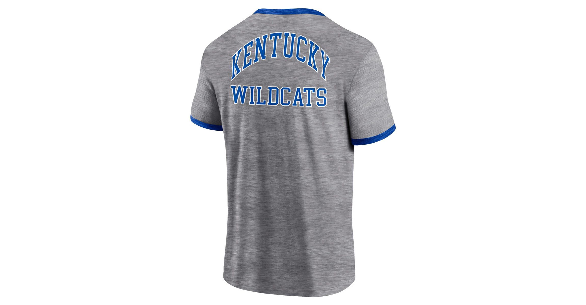NCAA Fanatics Kentucky Wildcats Classic Stack Ringer T-Shirt