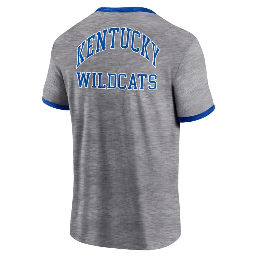 NCAA Fanatics Kentucky Wildcats Classic Stack Ringer T-Shirt