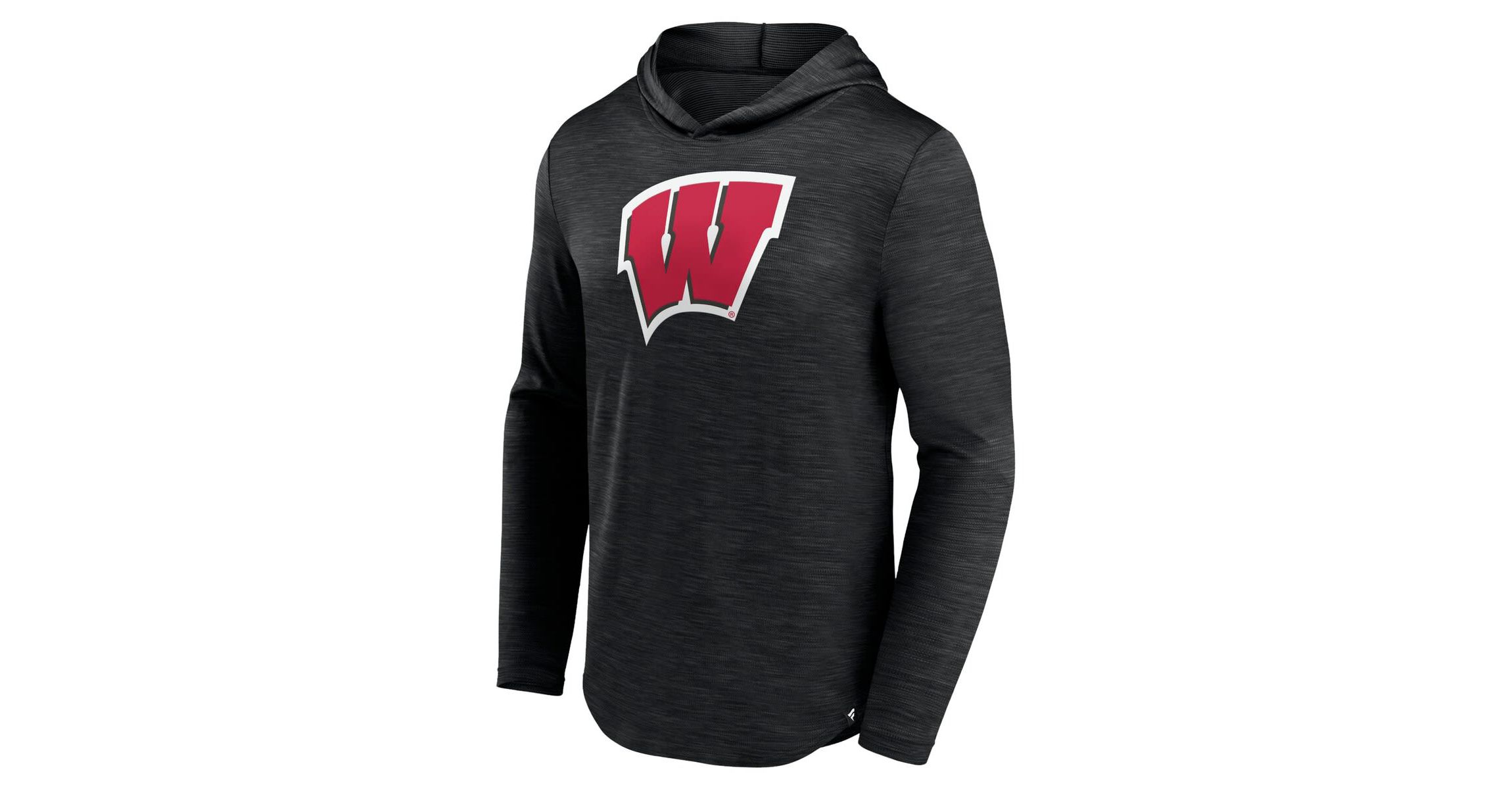 NCAA Fanatics Wisconsin Badgers Transitional Hoodie T-Shirt