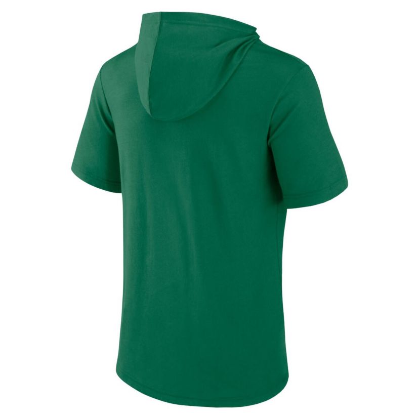 NCAA Fanatics Notre Dame Fighting Irish Outline Lower Arch Hoodie T-Shirt