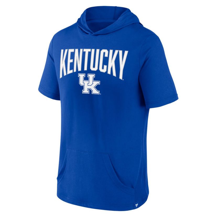 NCAA Fanatics Kentucky Wildcats Outline Lower Arch Hoodie T-Shirt
