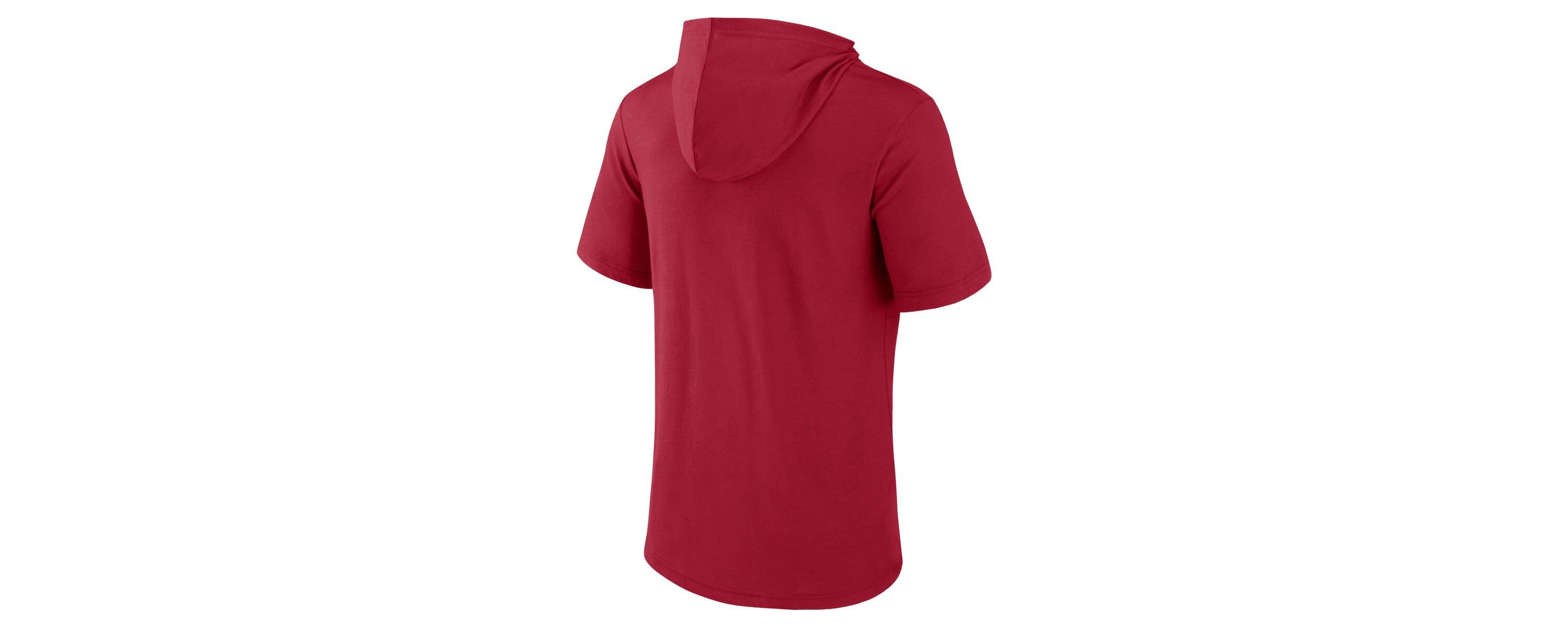 NCAA Fanatics Oklahoma Sooners Outline Lower Arch Hoodie T-Shirt