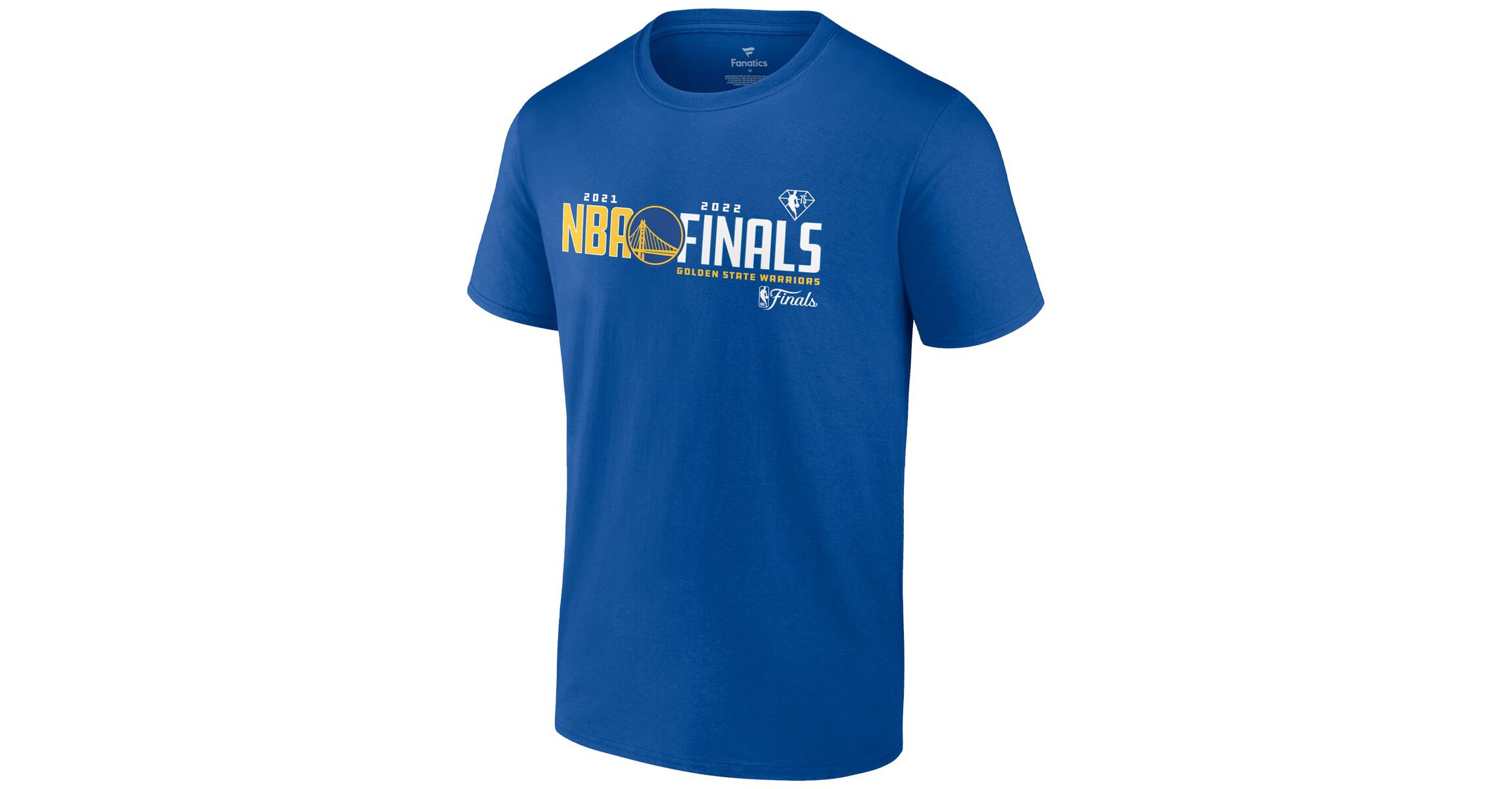 NBA Fanatics Golden State Warriors 2022 NBA Finals See The Court T-Shirt