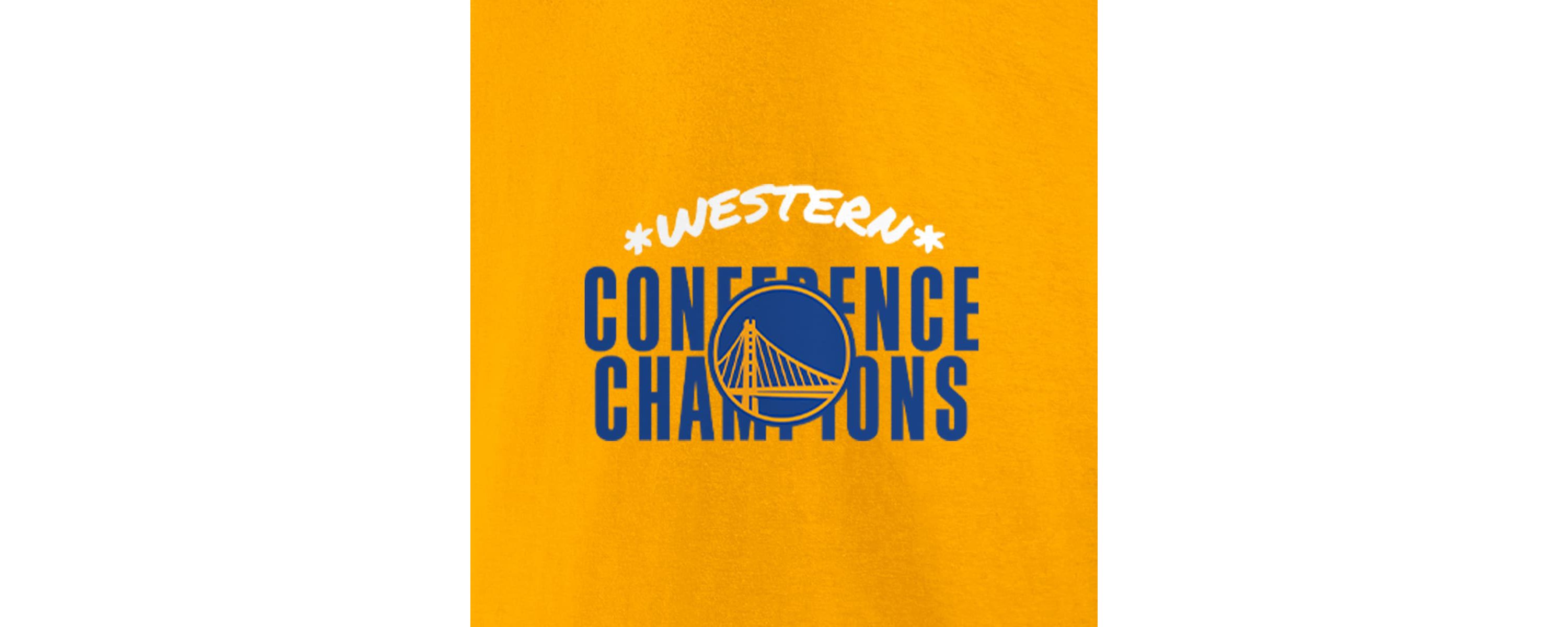 NBA Fanatics Golden State Warriors 2022 Western Conference s Balanced Attack Roster T-Shirt