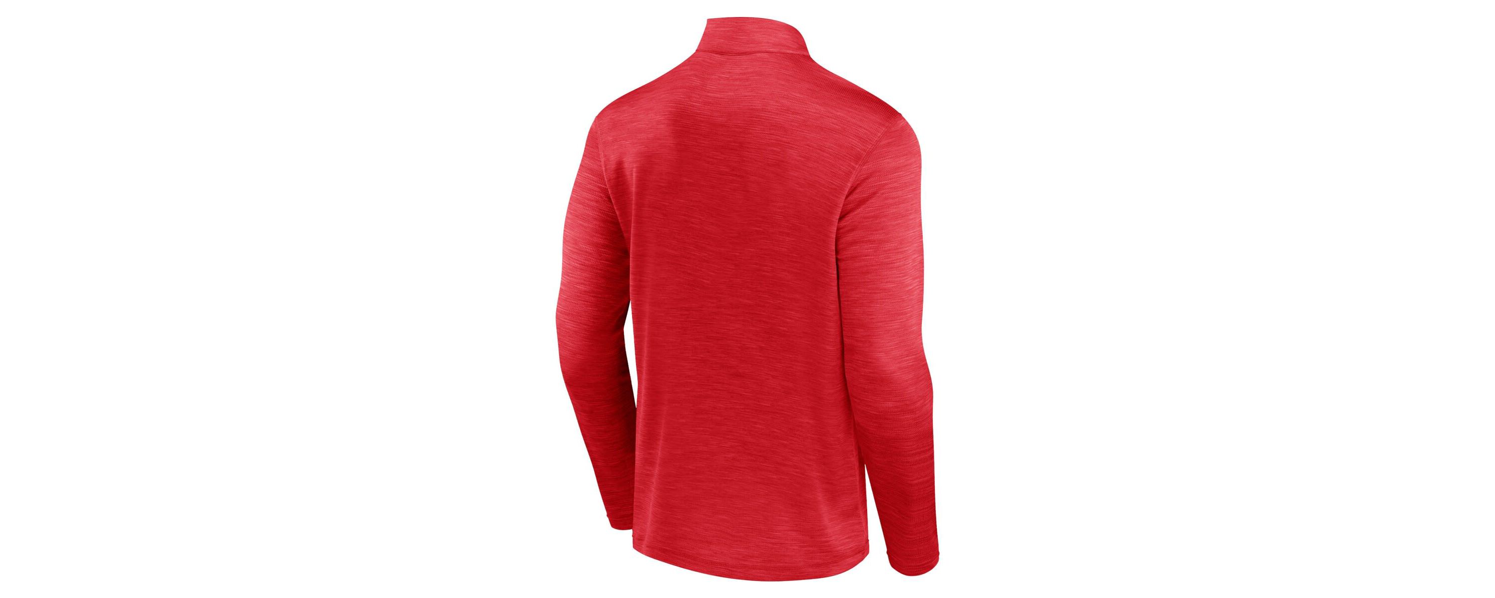 NCAA Fanatics Wisconsin Badgers Classic Quarter-Zip Top