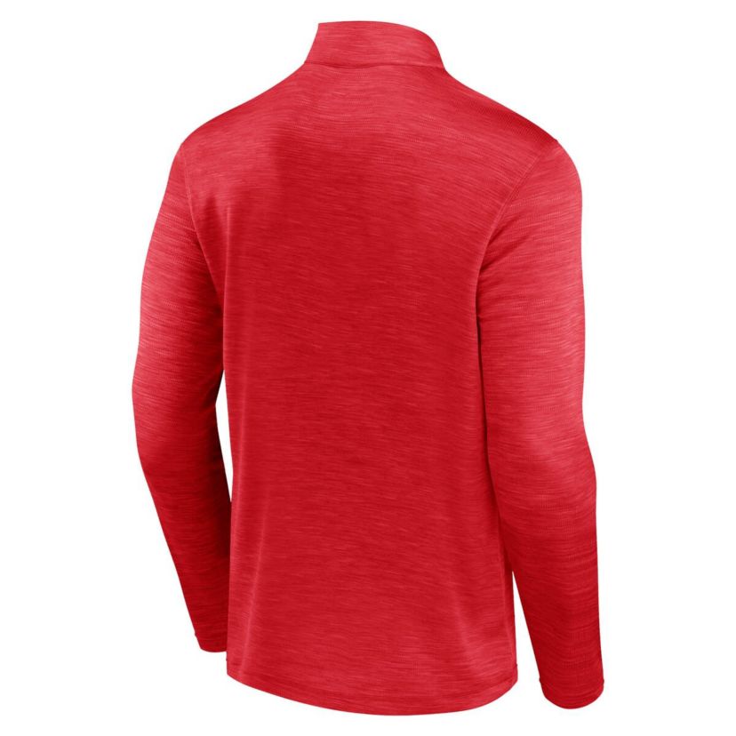 NCAA Fanatics Wisconsin Badgers Classic Quarter-Zip Top