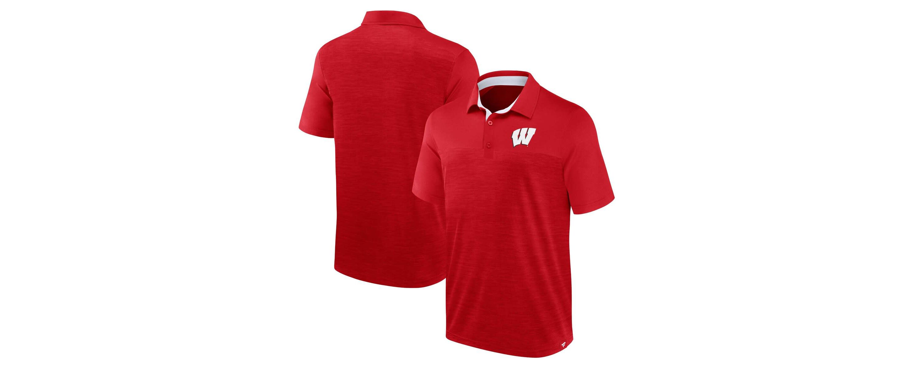 NCAA Fanatics Wisconsin Badgers Classic Polo